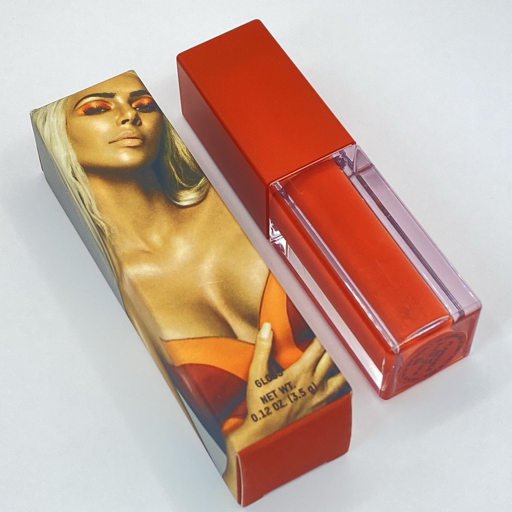 KKW Kim Kardashian Beauty Flammable Lipgloss New Discontinued Limited‎ Edition